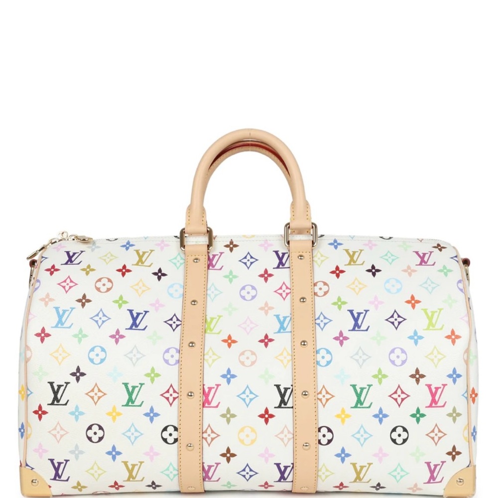 Louis Vuitton x Takashi Murakami Keepall Bandouliere [NEW] - Picture 4 of 14